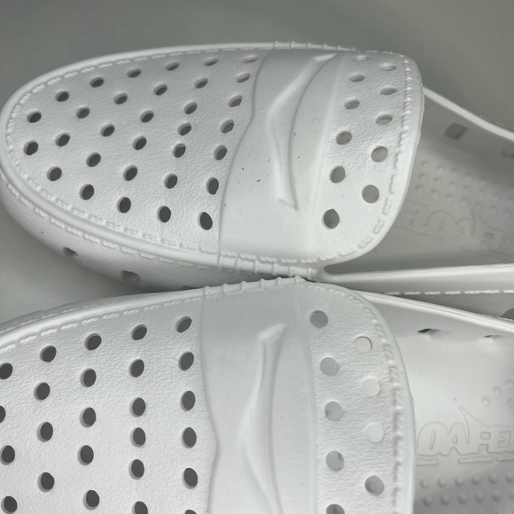 Floafers White and Lilac Pink Shoes Unisex Girls Size 4 - Picture 5 of 8